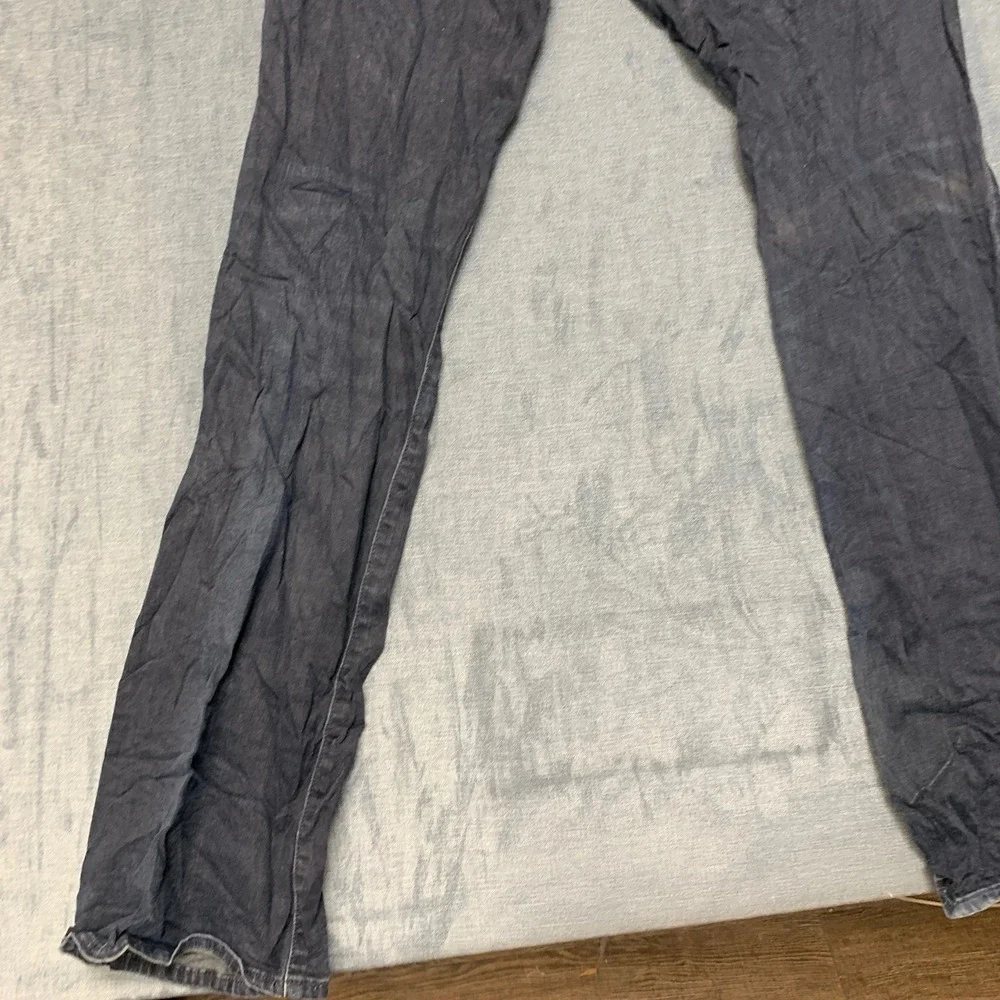 Levi's Demi Curve Silhouette Mediane Jeans Mens 33x34 Blue Denim Cotton Stretch